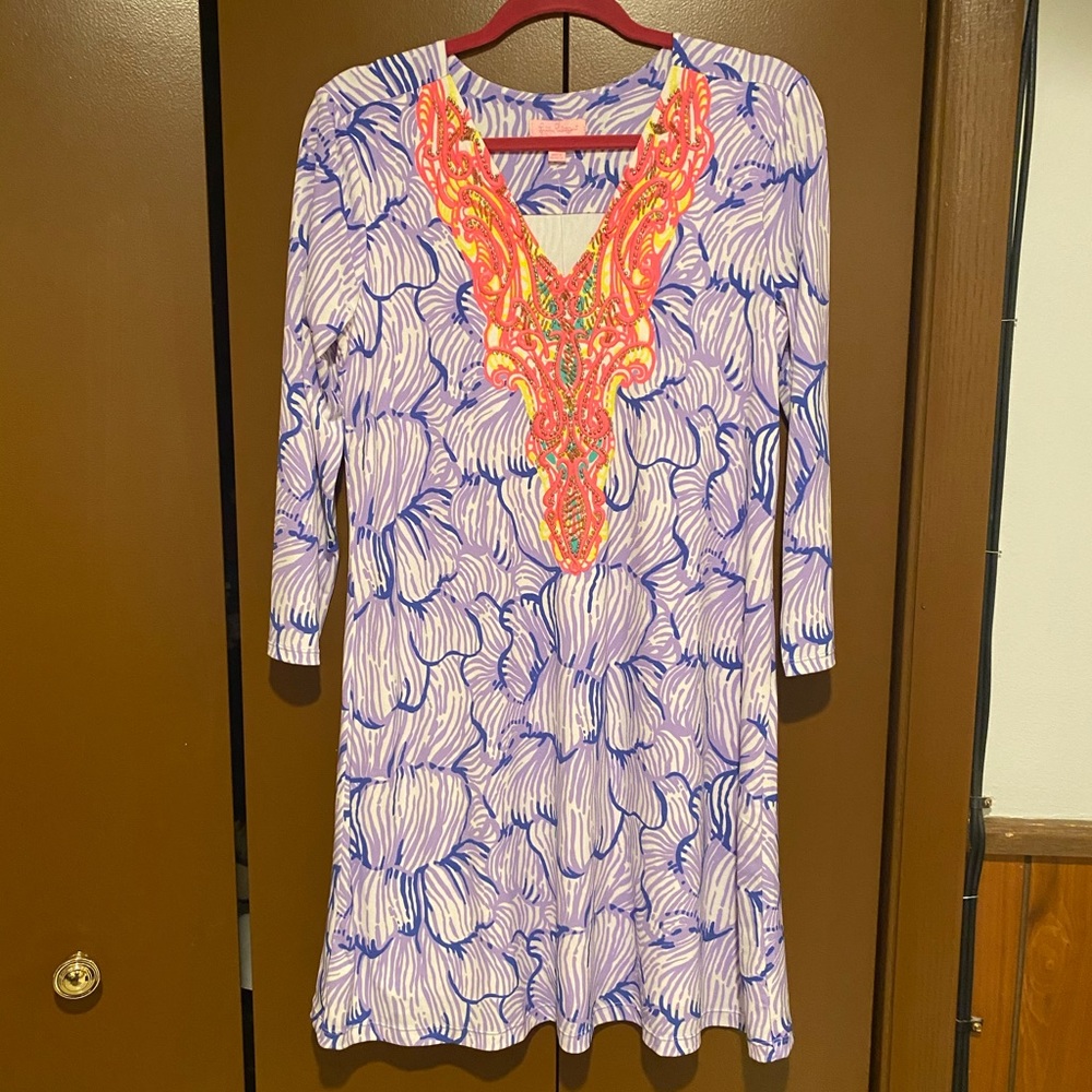 NEVER WORN Lilly Pulitzer Bordeaux Tunic Dress